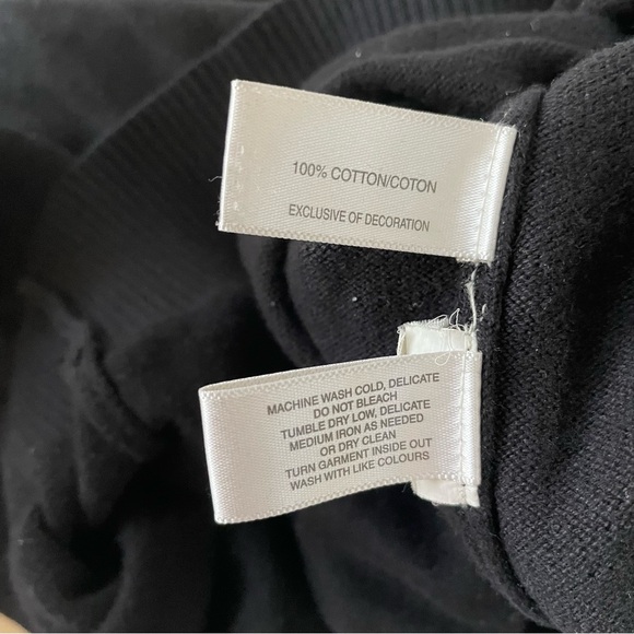 CUTTER & BUCK 1/4 Zip Knit Pullover 100% Cotton Sweater - Picture 3 of 3